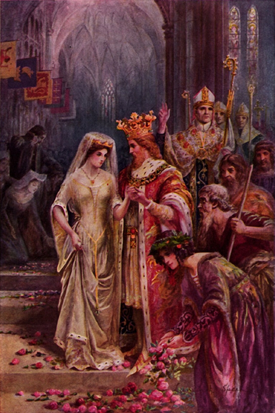 The Wedding Of Arthur And Guinevere by Lancelot Speed